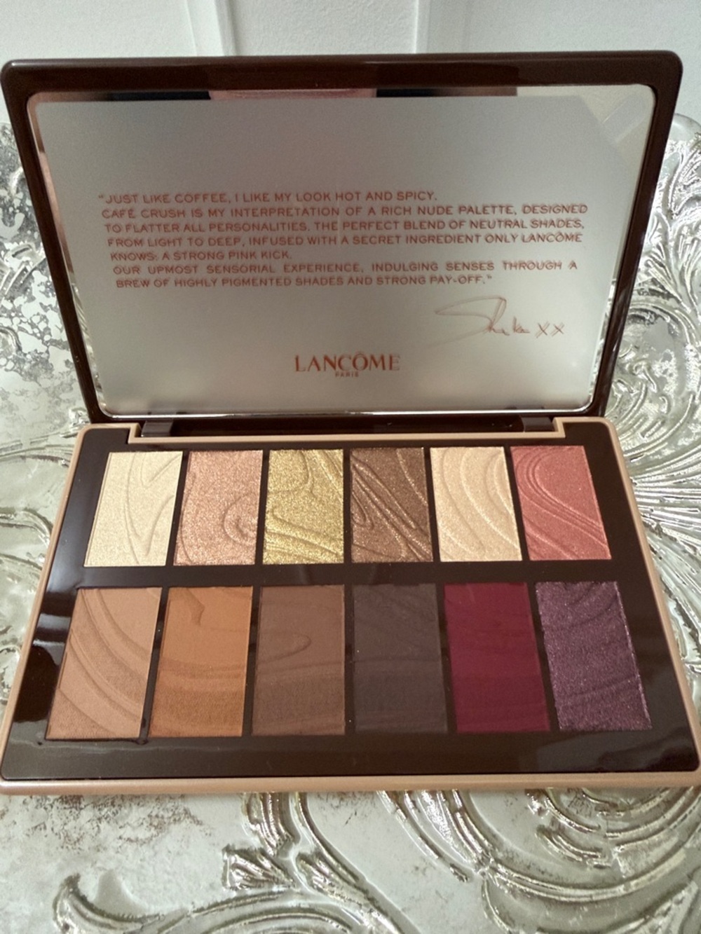 Lancôme Cafe Crush Eyeshadow Palette — 12 eyeshadows, gorgeous shades! NEW!